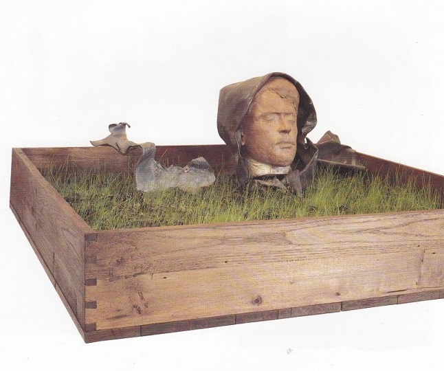 1983, Petőfi síremlék, terrakotta, ólom, fa