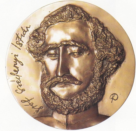 1989, Gróf Széchenyi István I, bronz